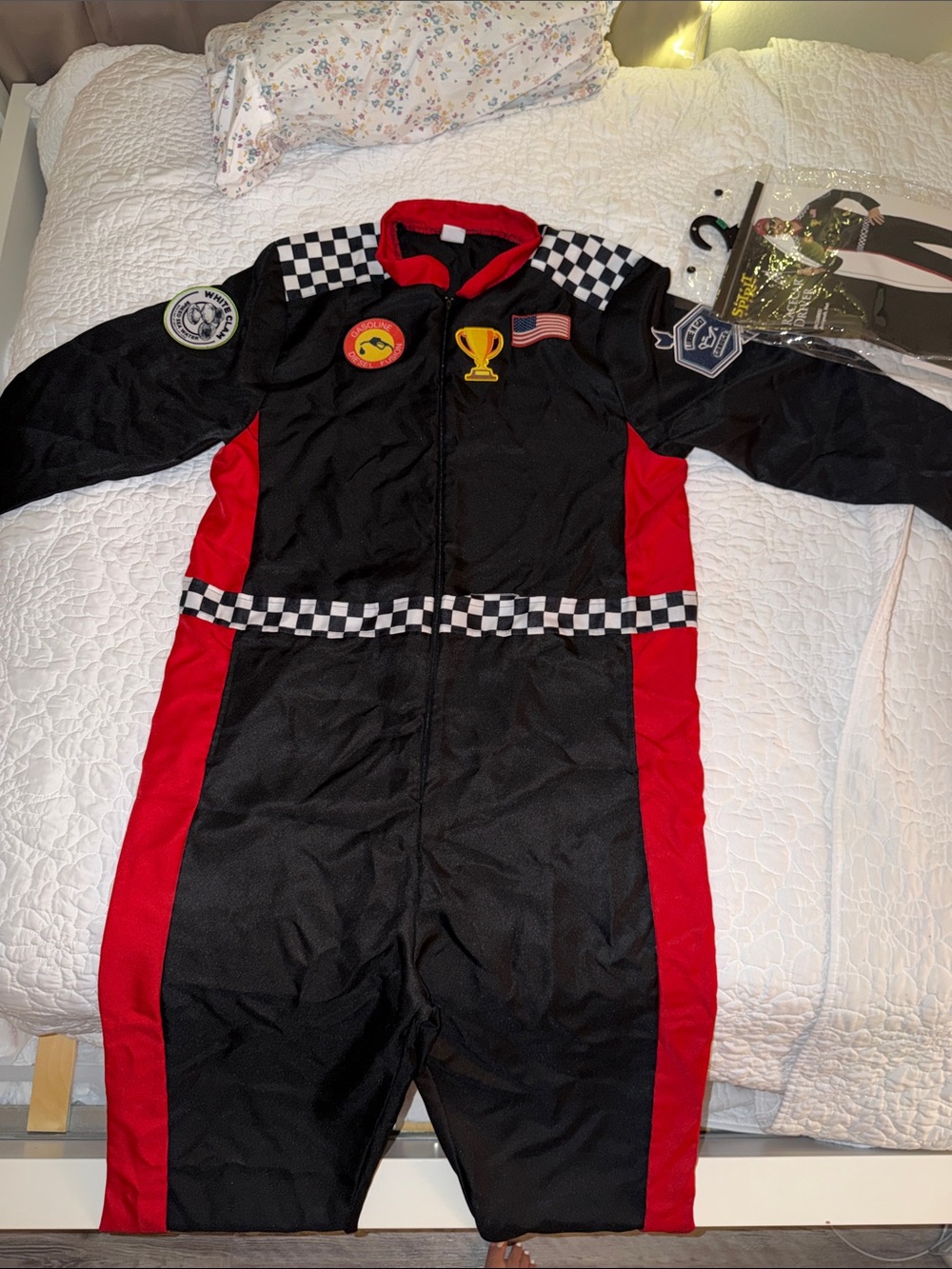 Men’s Race Car Driver Costume - Picture 2 of 3